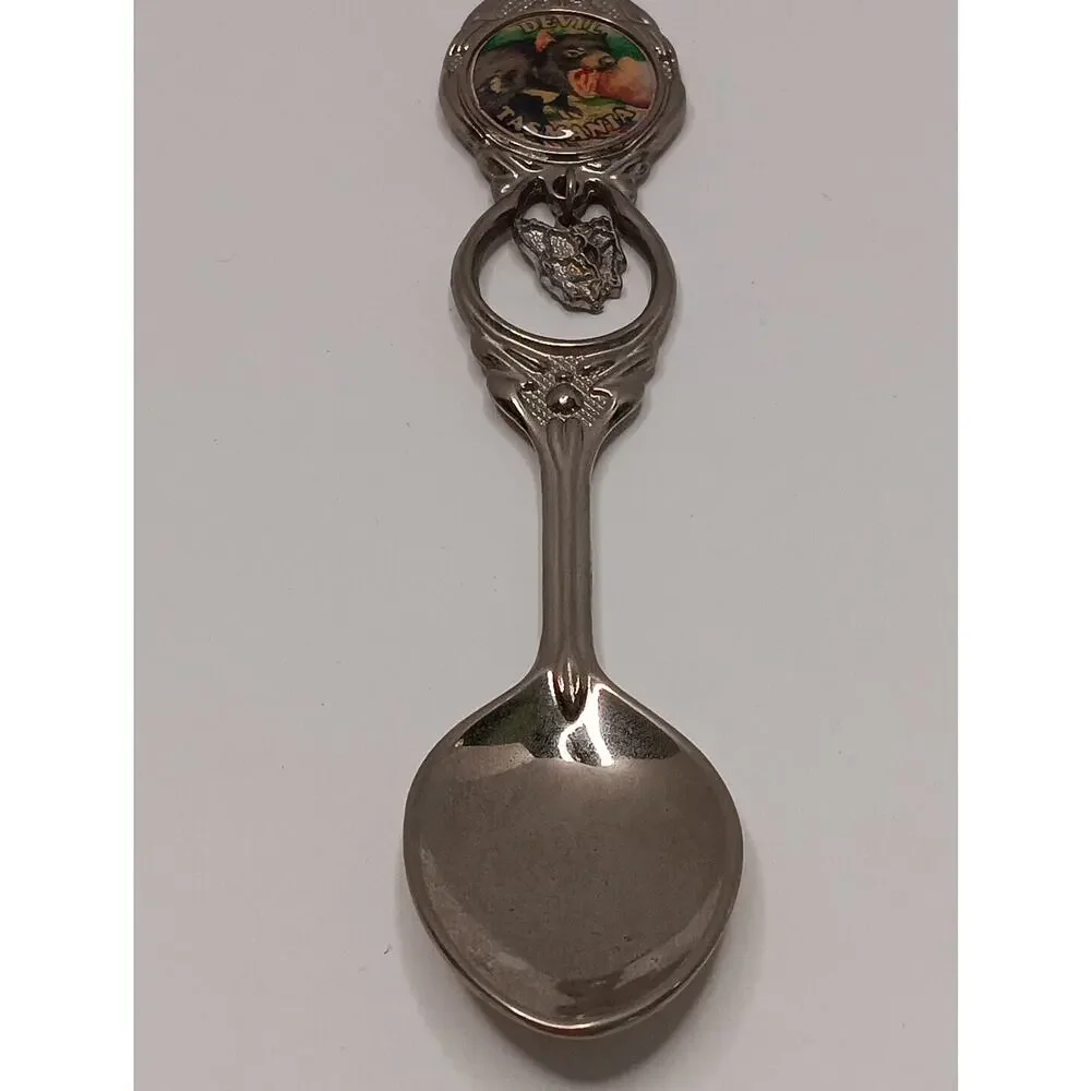 Vintage Souvenir Spoon- Tasmanian Devil Made In Australia